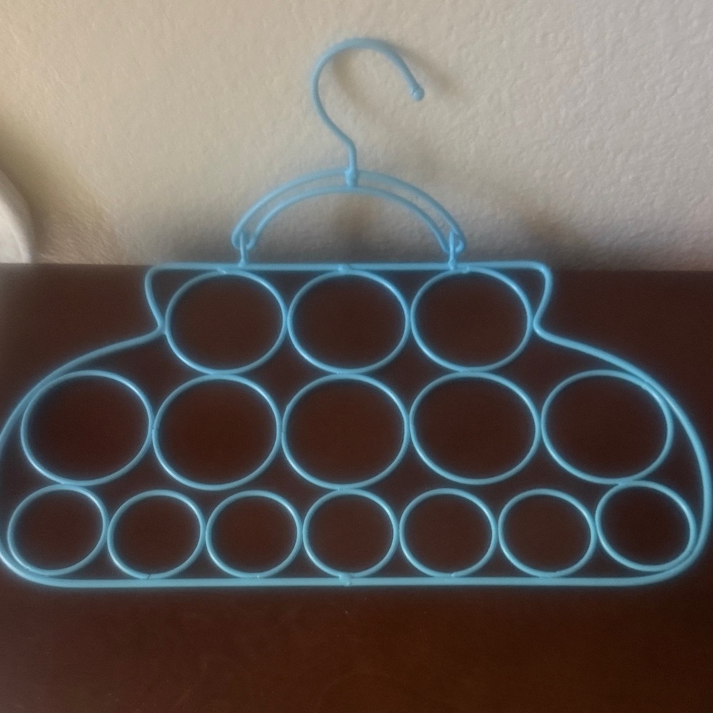 Blue Scarf Hanger
